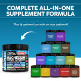 Clean Nutraceuticals magnésium glycinate en capsules, détente et soutien musculaire.