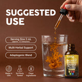 Clean Nutraceuticals – gouttes en bouteille magnésium et zinc pour soutien musculaire.