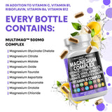 Clean Nutraceuticals MultiMagnesium – emballage et usage nocturne possible pour favoriser la détente.