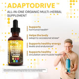 Clean Nutraceuticals – gouttes en bouteille multivitamines pour toute la famille.