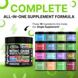 NosFlow capsules visibles, mise en avant d’un usage sportif et endurance potentielle.