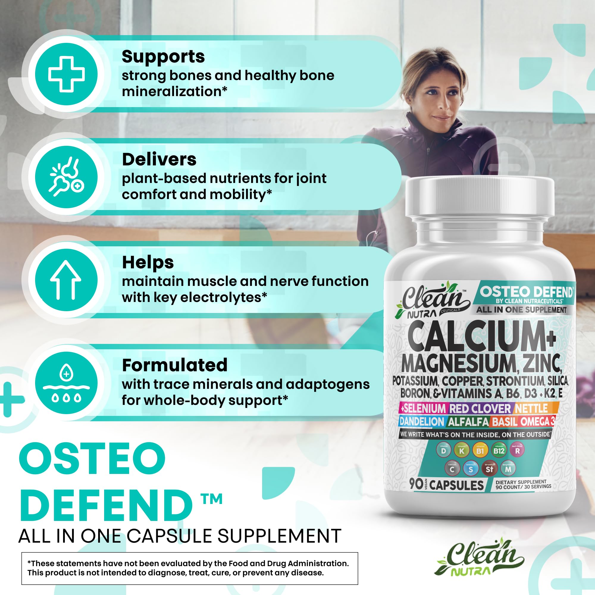 Emballage Osteo Defend – pratique et recyclable.