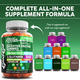 Gomme Clean Nutraceuticals avec probiotiques et prébiotiques pour soutenir la flore intestinale.