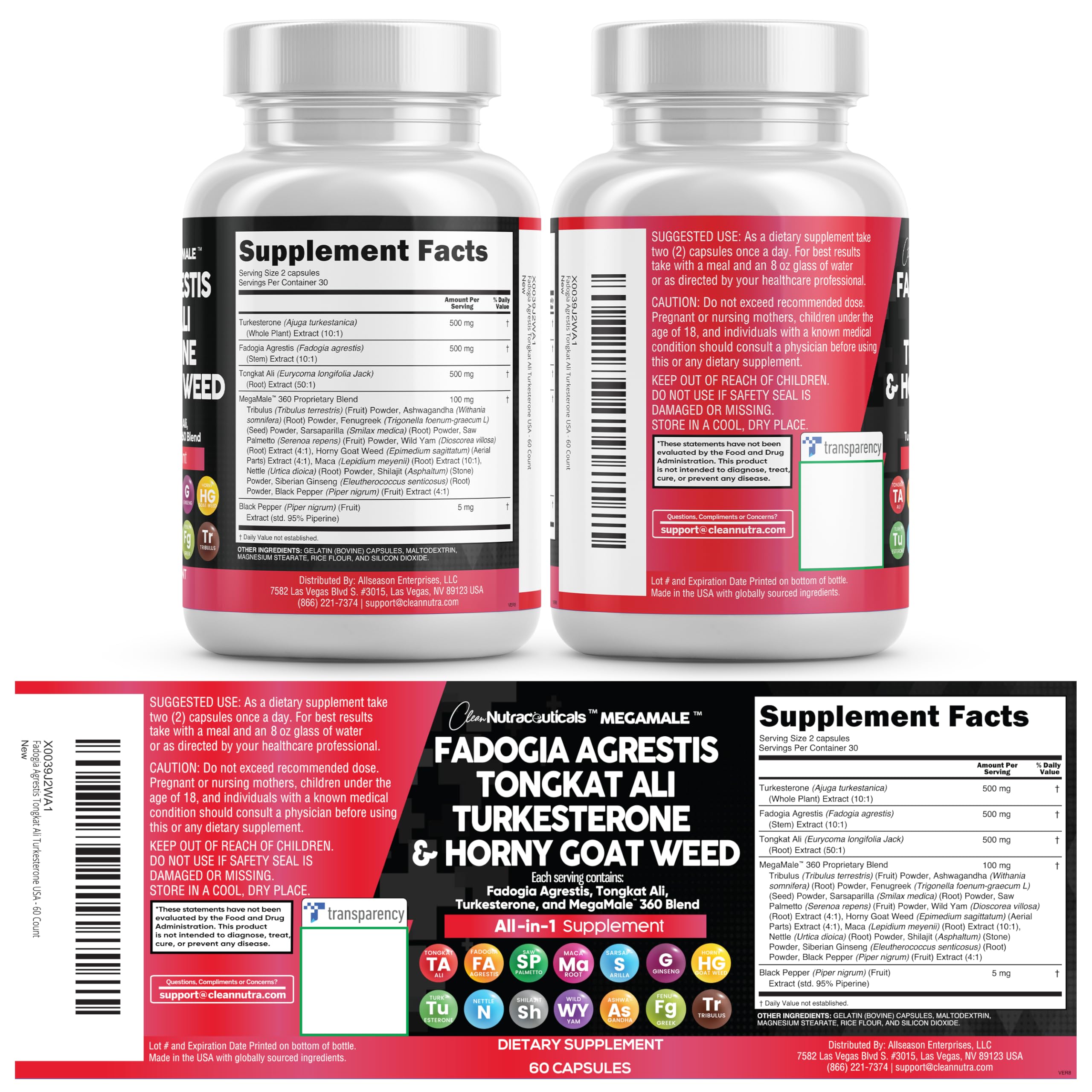 Clean Nutraceuticals – production transparente et ingrédients sans additifs inutiles.