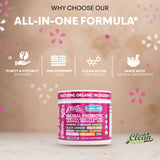 Formule tout-en-un pour équilibre vaginal et digestion.