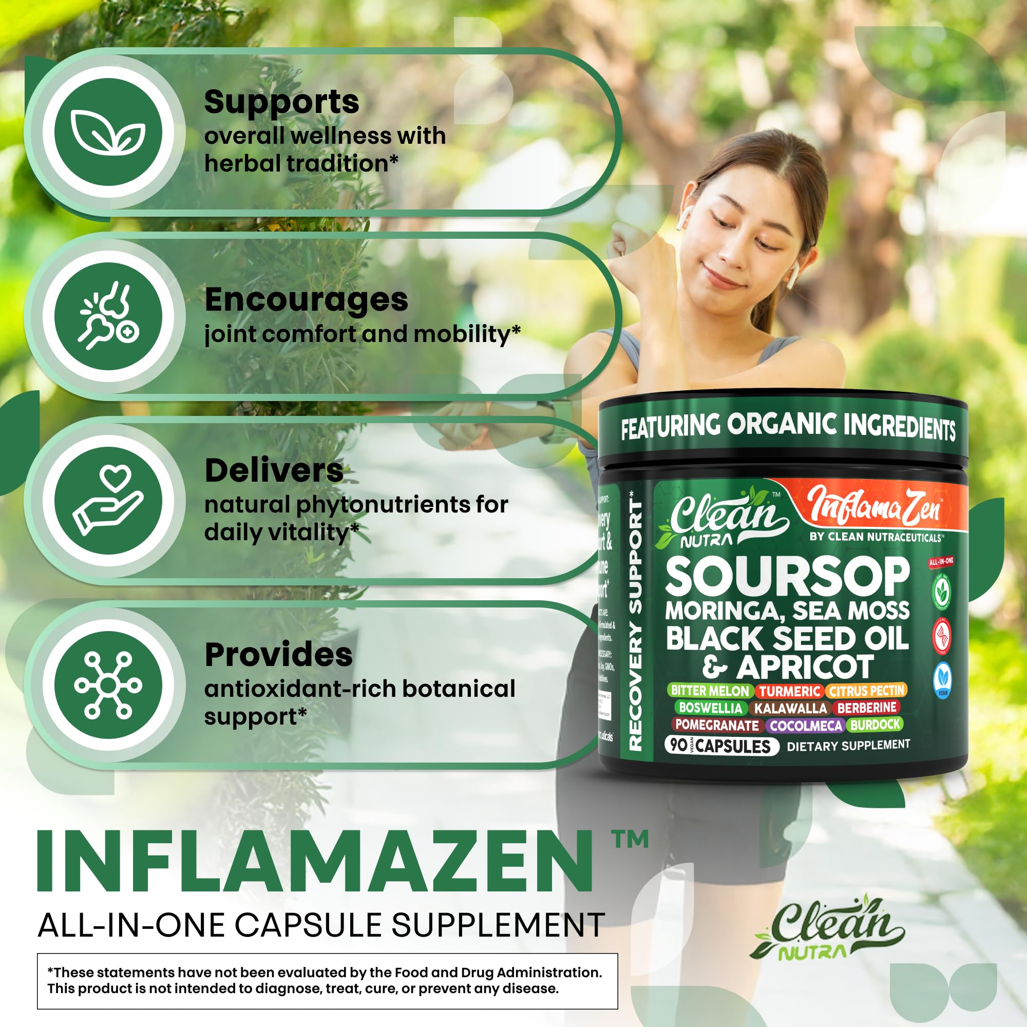 Clean Nutraceuticals racine de bardane, purification naturelle.