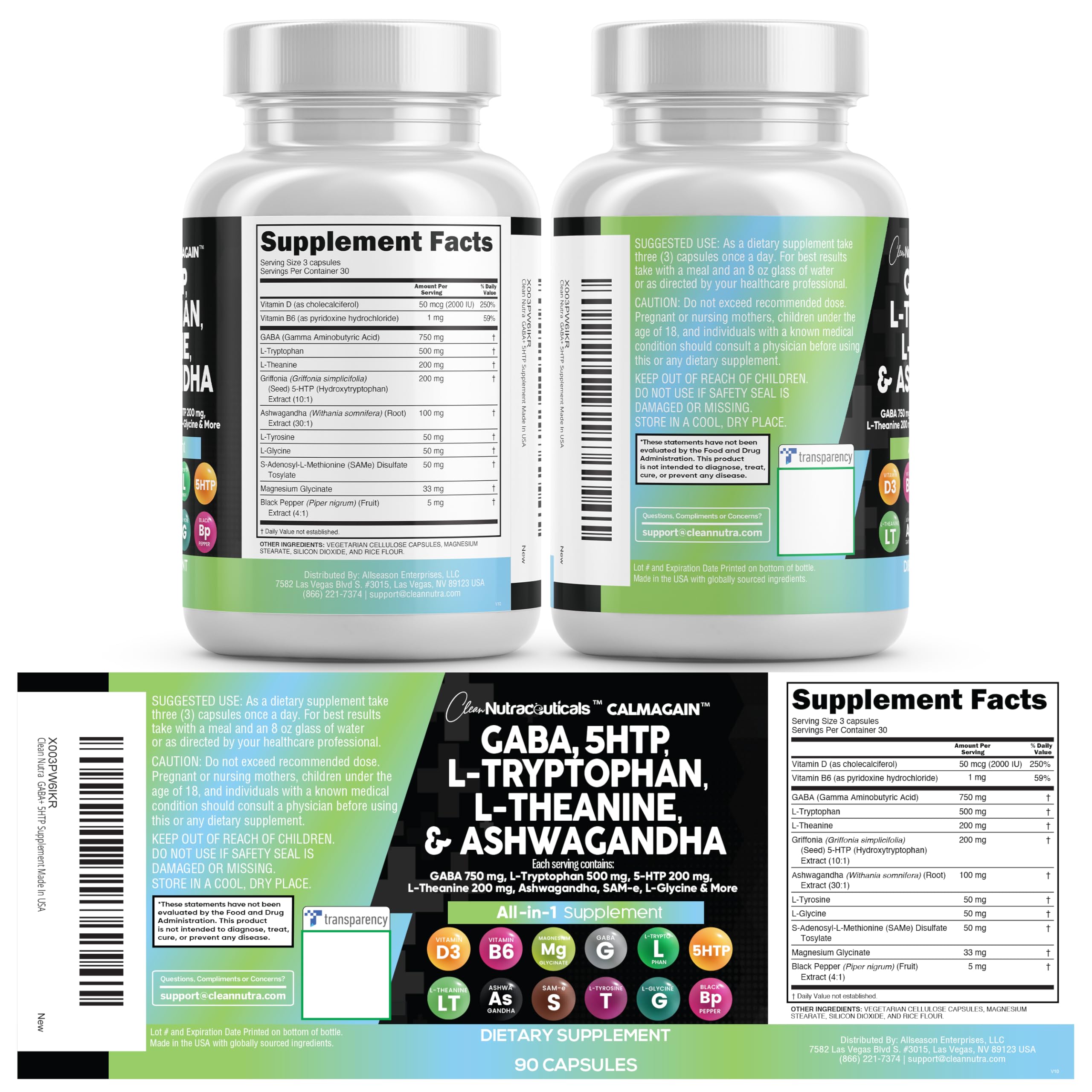 Routine quotidienne avec Clean Nutraceuticals pour une atmosphère calme et concentrée.
