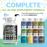 Sachet de poudre L-Tryptophane Clean Nutraceuticals pour le soutien émotionnel.