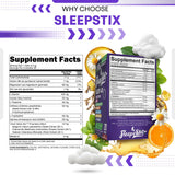 Sleep Stix glycine en poudre: soutien apaisant en soirée.
