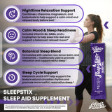 Sleep Stix magnésium poudre: détente musculaire nocturne.