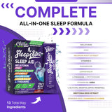 Sleep Stix mélatonine poudre: facilite l'endormissement.
