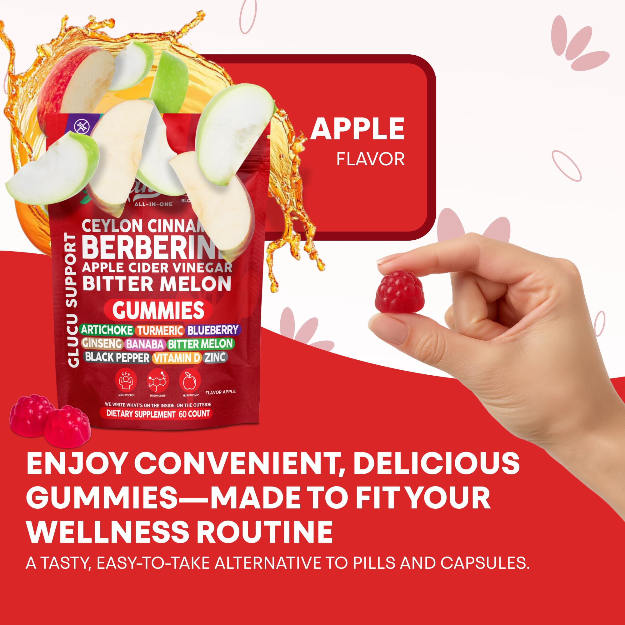 Sugar Savior – gommes poivre noir, absorption améliorée des nutriments