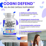 Clean Nutraceuticals Uridine – capsules associées à un soutien cognitif.