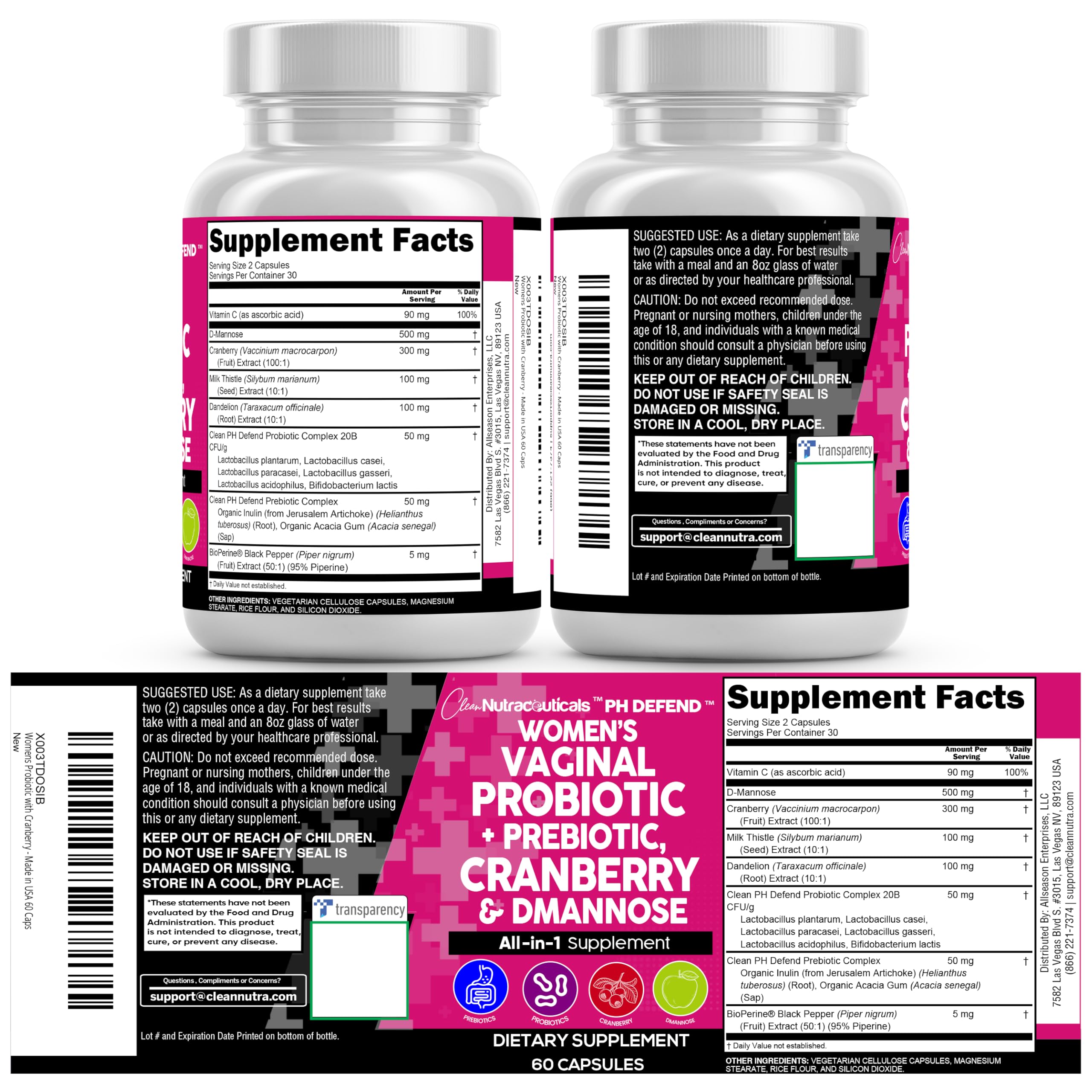 Clean Nutraceuticals, rituel quotidien, peut aider à maintenir l'équilibre intime.