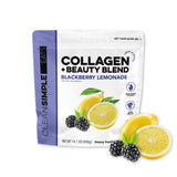 Collagene Beauté Clean Simple Eats en bouteille, soutien peau et cheveux.