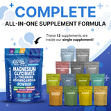 Clean Nutraceuticals cuillère dose poudre magnésium, dosage pratique pour une routine sereine