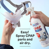 CleanSmart désinfectant spray pour tuyaux CPAP, élimine les germes sans rinçage