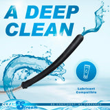 Embout douche silicone confort CleanStream, vue arrière, connexion universelle facile
