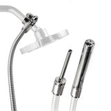 Cleanstream système enema douche avec tuyau métallique de 6 pieds, installation facile