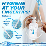 Cleanstream XL tuyau plastique 25 pouces – longueur généreuse pour plus de liberté.