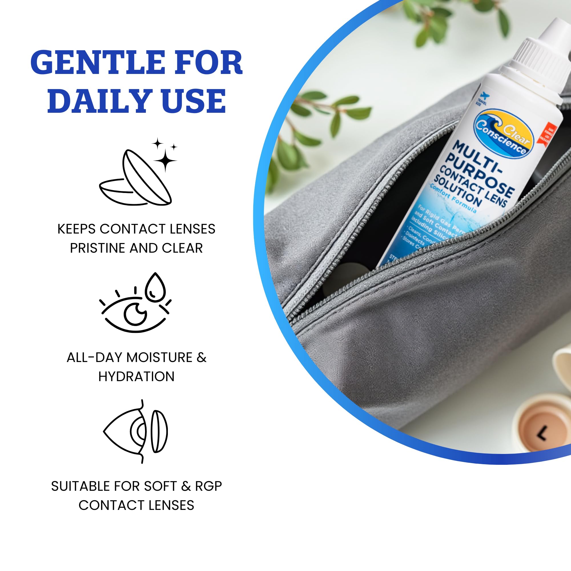 Clear Conscience, douceur pour yeux sensibles et hydratation légère