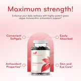 Clear Formulas Astaxanthine sans allergènes courants pour routine adaptée.