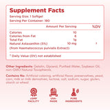 Intégrer Clear Formulas Astaxanthine dans votre routine quotidienne pour soutien visuel et cutané.