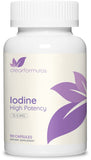 Clear Formulas – capsules iodure-potassium, dosage précis pour soutien thyroïdien potentiel