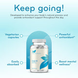 Capsules Clear Formulas CoQ10 200 mg, couleur uniforme et facile à avaler.