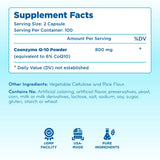 Clear Formulas CoQ10 800 mg, flacon compact et facile à emporter.