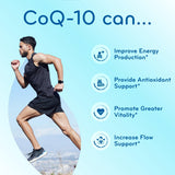 Clear Formulas CoQ10 800 mg, formule sans allergènes courants, ingrédients simples.