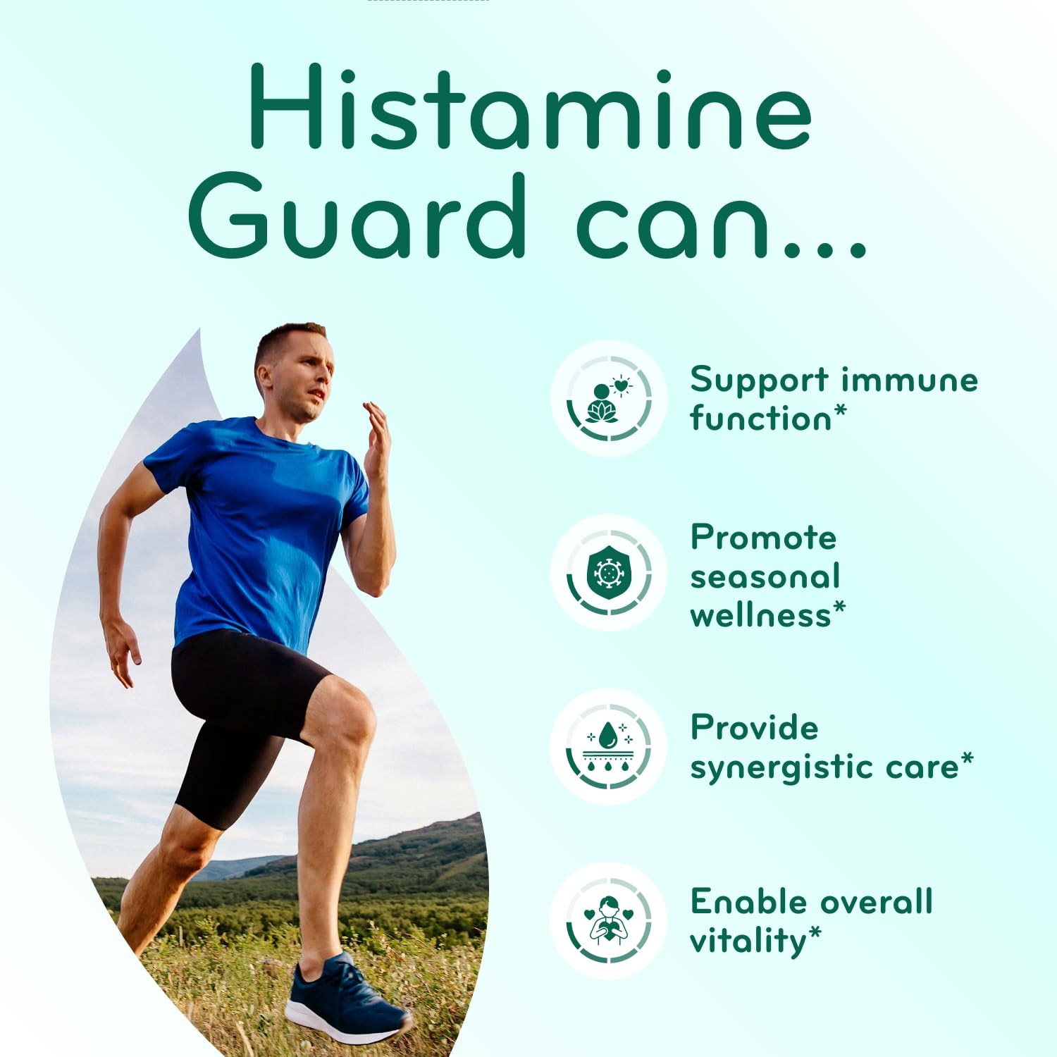 Histamine Guard Clear Formulas, soutien non sédatif pour votre journée