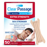 Clear Passage: emballage des bandes nasales prête à l’emploi.
