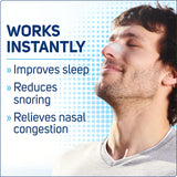 Ouverture nasale instantanée Clear Passage pour un sommeil plus serein.