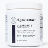 CLEAR STATE Detox Yeux – bouteille de compléments destinée au soutien visuel après écran