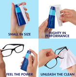 Clear View – bouteille réutilisable 1 oz, idéal en voyage.