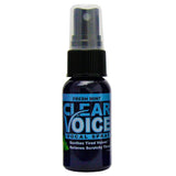 Clear Voice: étiquette menthe fraîche, spray vocal pour rafraîchir la gorge et préparer la voix