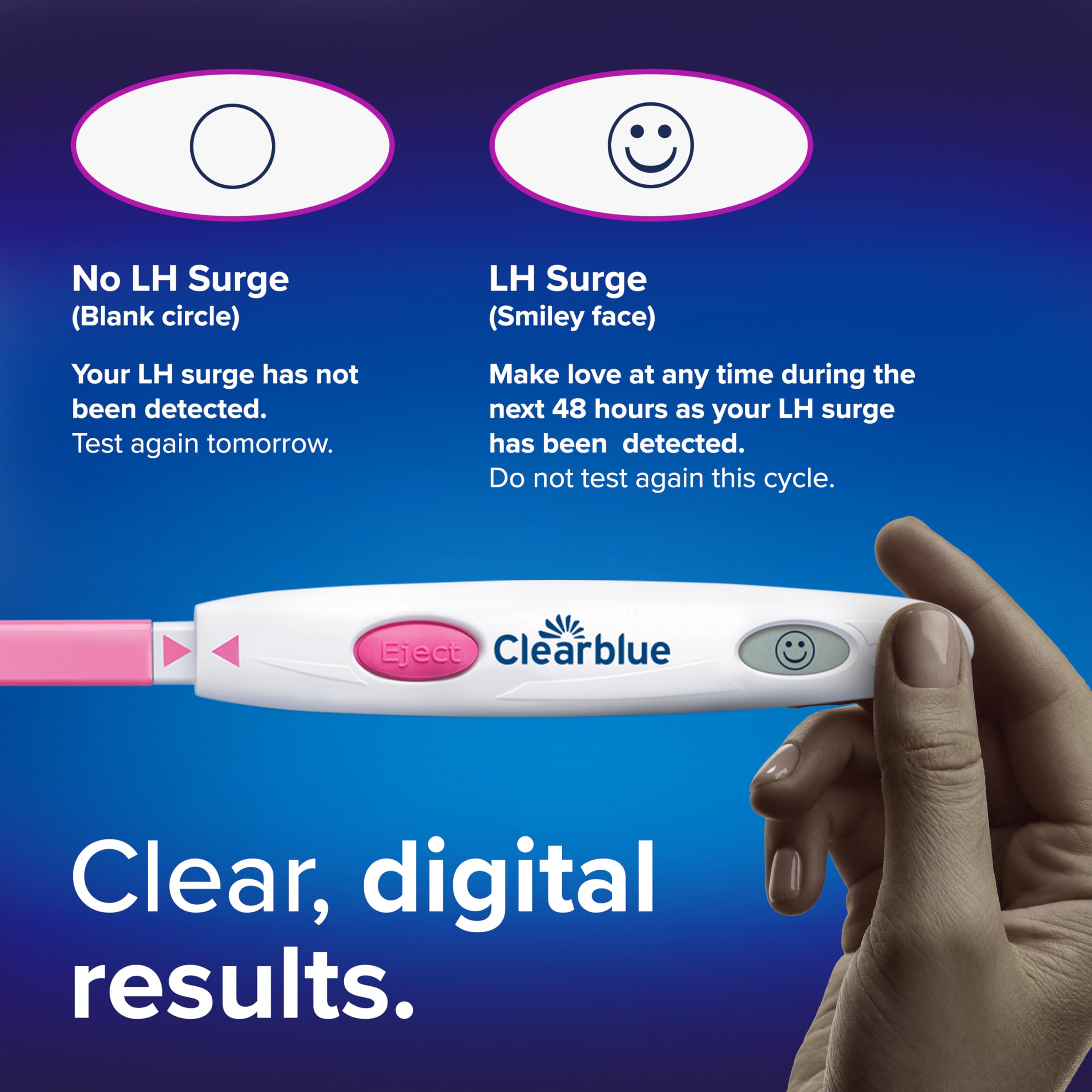 Clearblue application Suivi du cycle gratuite, pour synchroniser tests et moments propices.