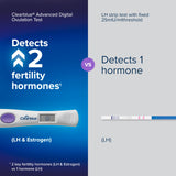 Identifie plusieurs jours fertiles avec Clearblue Advanced.