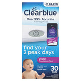 Clearblue lecteur numérique montre clairement les résultats pour planifier vos rapports.