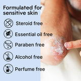 Vue étiquette Manuka Miel Avoine, détails des ingrédients naturels.