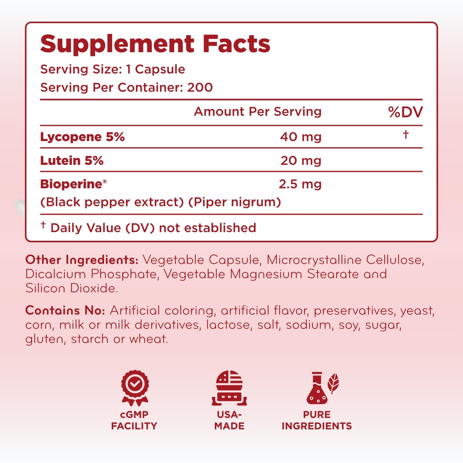 Clear Formulas Lutein Lycopène - routine santé facile et pratique
