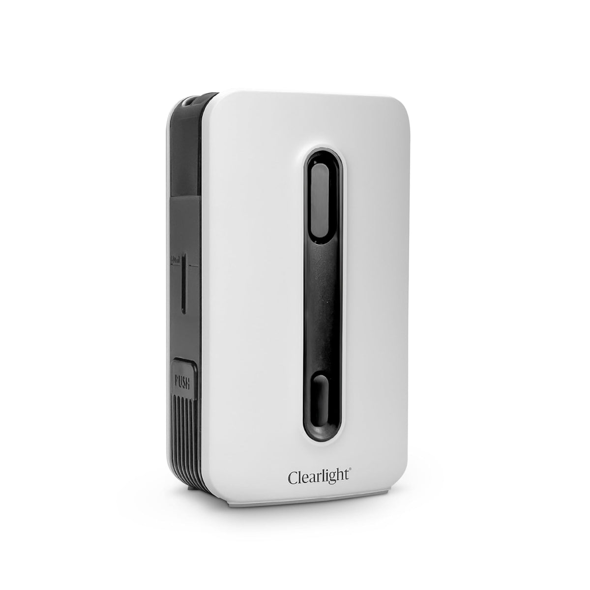 Diffuseur Clearlight portatif en action diffusant des huiles par batterie.