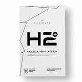 Tablettes CLENVIA hydrogène dissolvant dans l'eau pour une hydratation pratique.