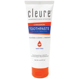 Cleure dentifrice cannelle – tube 4oz, douceur adaptée pour toute la famille.