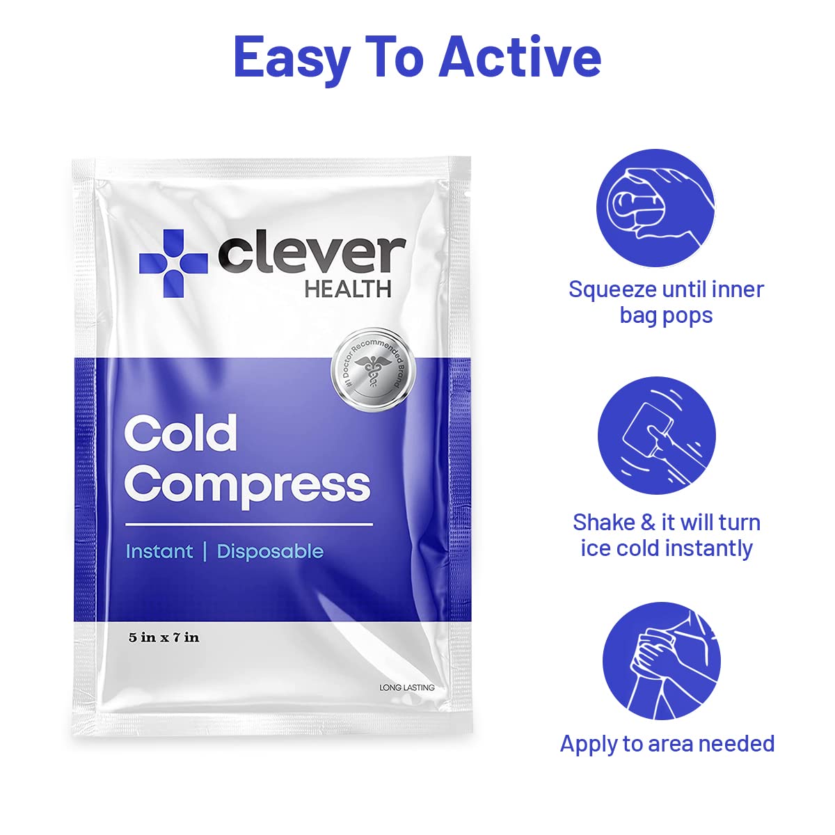 Clever kit premiers secours avec froid, transportable et discret.