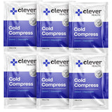 Clever pack froid instant 5x7 lot 6 prêt pour premiers secours.