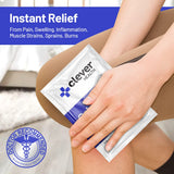 Clever pack froid jetable, ouverture et mise en place rapide en action.