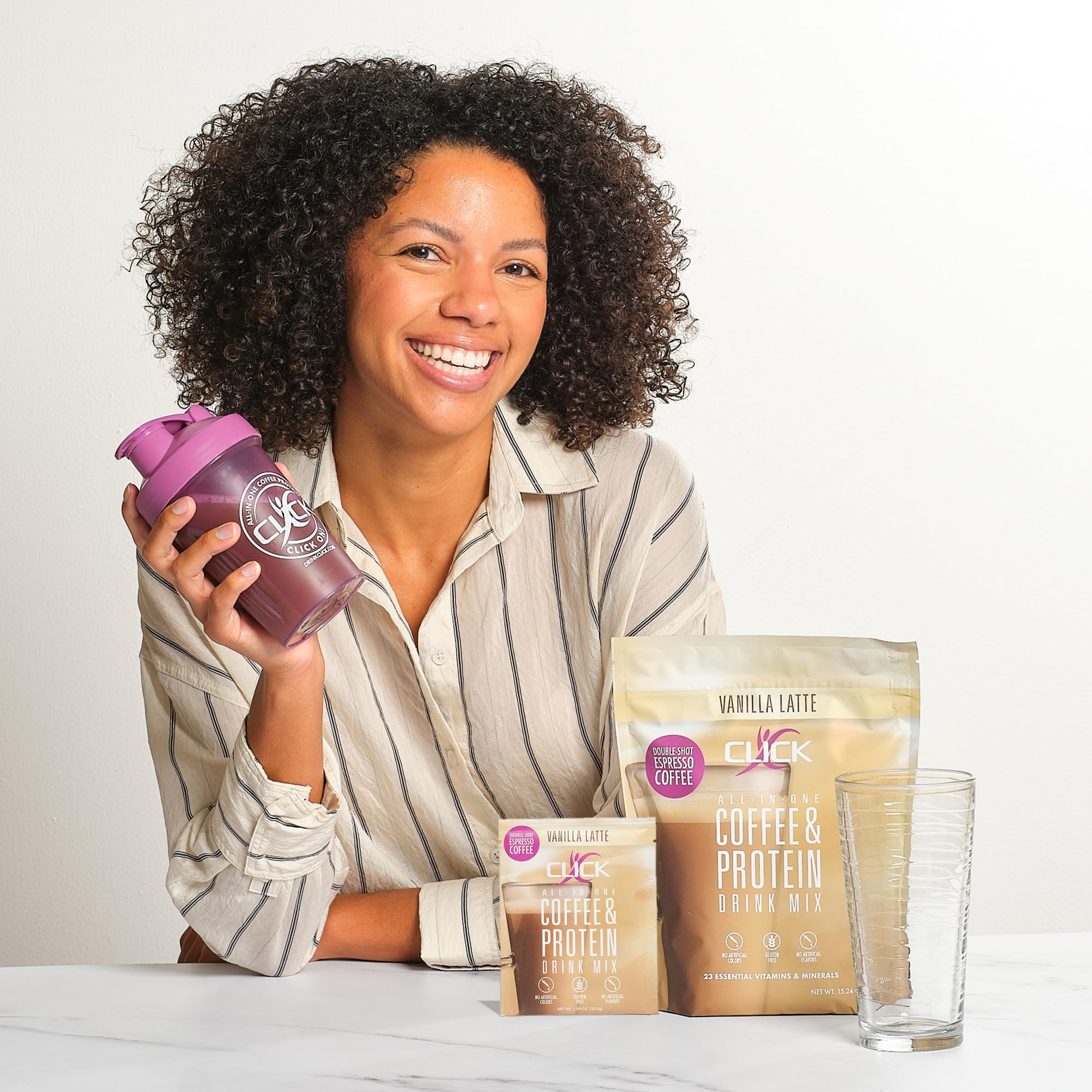 Click Sans Gluten et arômes naturels: option sans gluten et ingrédients naturels