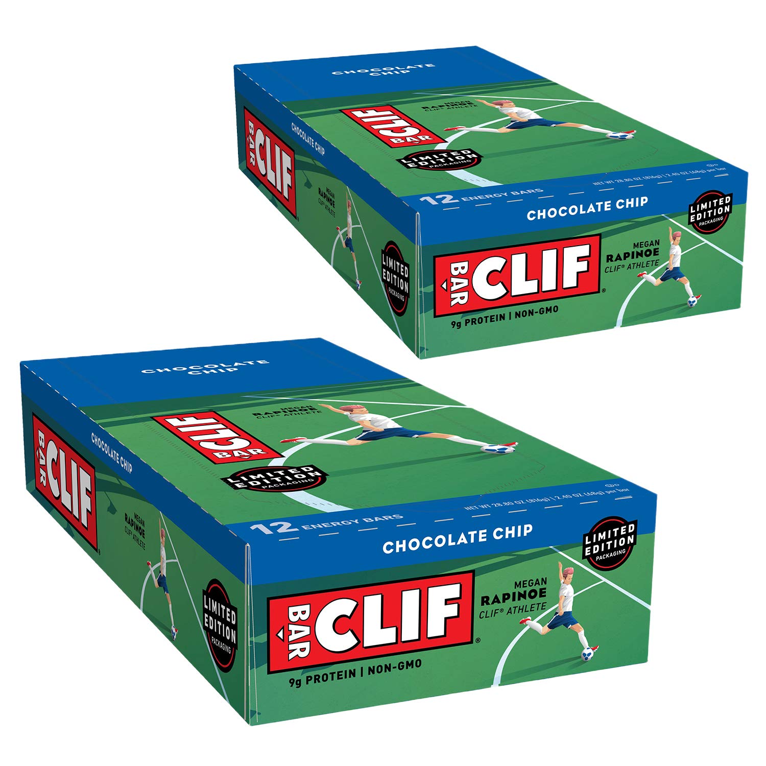 CLIF Bar barre énergie chocolat pepites : goût gourmand et énergie pratique avant l'effort.